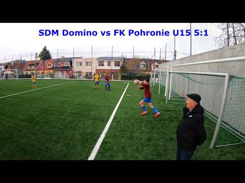 SDM Domino vs FK Pohronie U15 5:1
