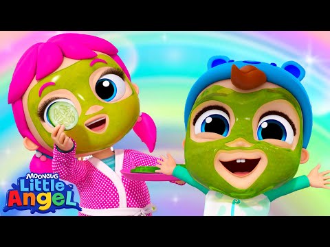 Birthday Spa Party with Jill & Friends! 💆‍♀️ | Little Angel Kids Songs & Nursery Rhymes