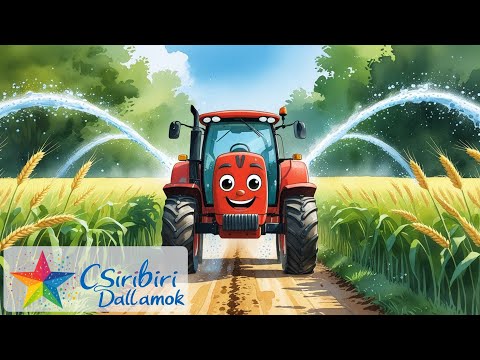 Traktoros gyerekdal | Magyar  gyerekdal a traktorokról 🚜 🌾🎶