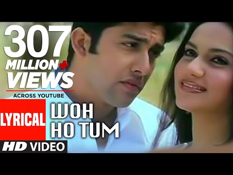 Woh Ho Tum Lyrical Video | Muskaan | Sonu Nigam, Anuradha Paudwal