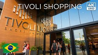 🇧🇷 TIVOLI SHOPPING — One of the Main Shopping Malls in São Paulo's Countryside — Walking Tour 【 4K 】