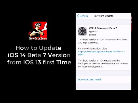 How to Update iOS 14 Beta 7 Version from iOS 13
