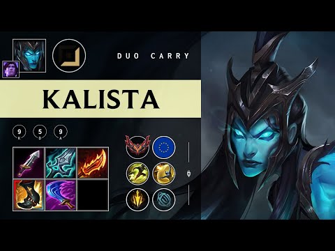 Kalista ADC vs Ezreal - EUW Grandmaster Patch 25.24