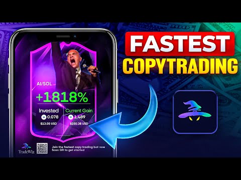 THE FASTEST TRADING BOT! Copytrade TradeWiz Setup (step-by-step)