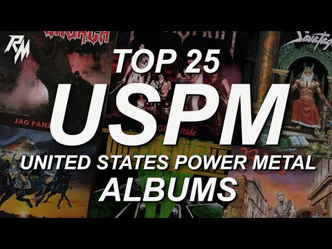Top 25 USPM Albums of the 80s (Riot, Manowar, Savatage, Queensrÿche & Metal Church) (US Power Metal)