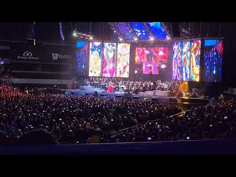 Saint Seiya - Hades opening CHIKYUUGI (Yumi Matsuzawa) - Live Pegasus fantasy II Arena CDMX 23-09-23