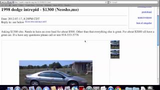 Craigslist Joplin Missouri Used Cars and Trucks - For Sale by Owner Deals for Buyers