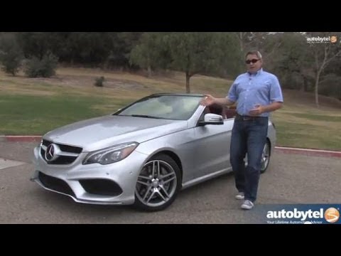 2014 Mercedes E550 Cabriolet Test Drive & Luxury Convertible Car Video Review