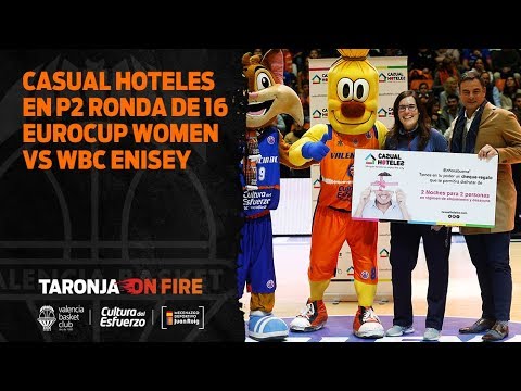 Casual Hoteles en P2 Ronda de 16 Eurocup Women vs WBC Enisey