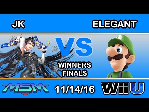 MSM 74 - JK (Bayonetta) Vs. eM | Elegant (Luigi) Winners Finals - Smash Wii U