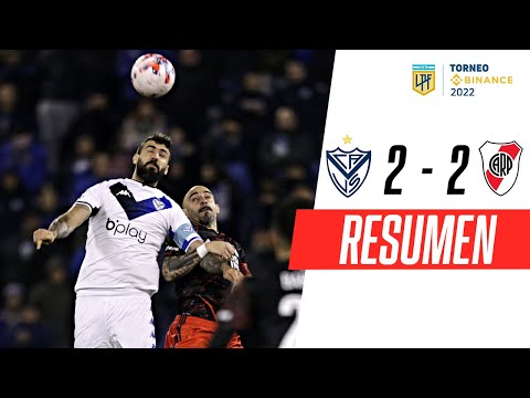 Video: En el último minuto Vélez alcanzo el empate ante River en Liniers