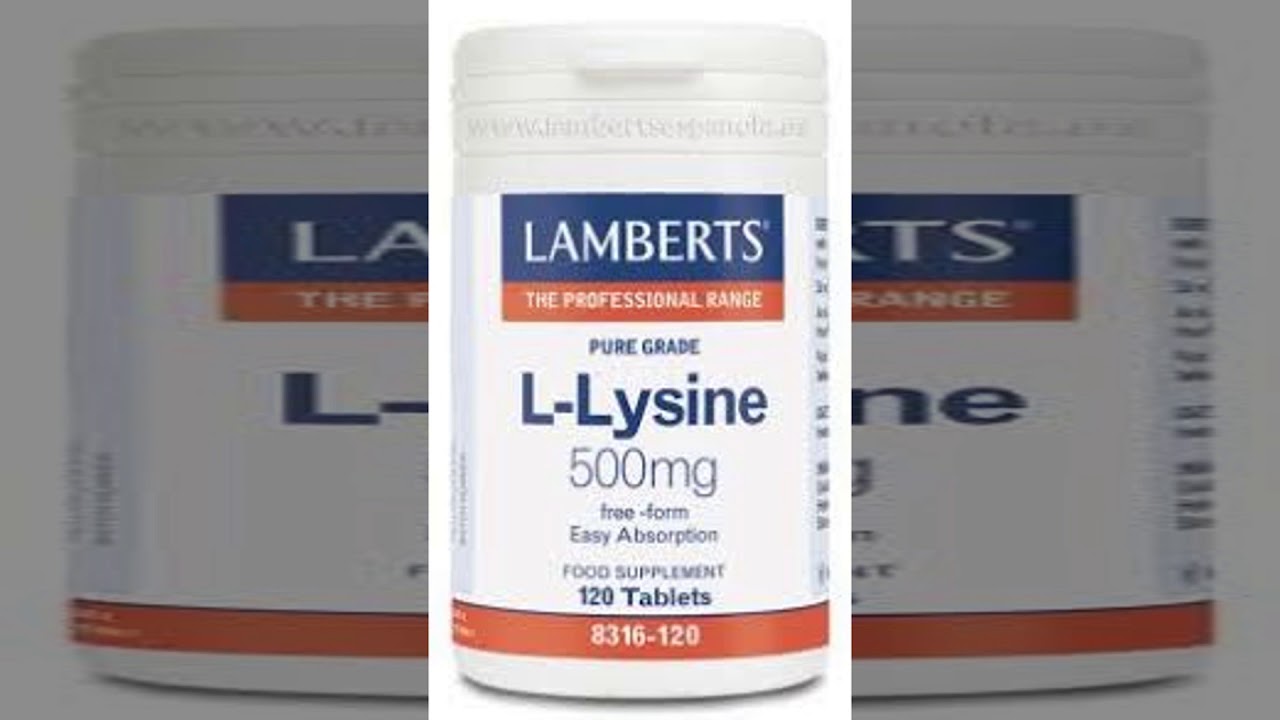 l.lisina suplemento ( ¿Qué es la L.Lisina )