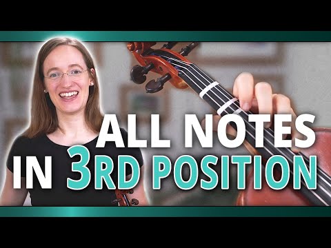 All Violin Notes in Third Position | with Free PDF Cheat Sheet