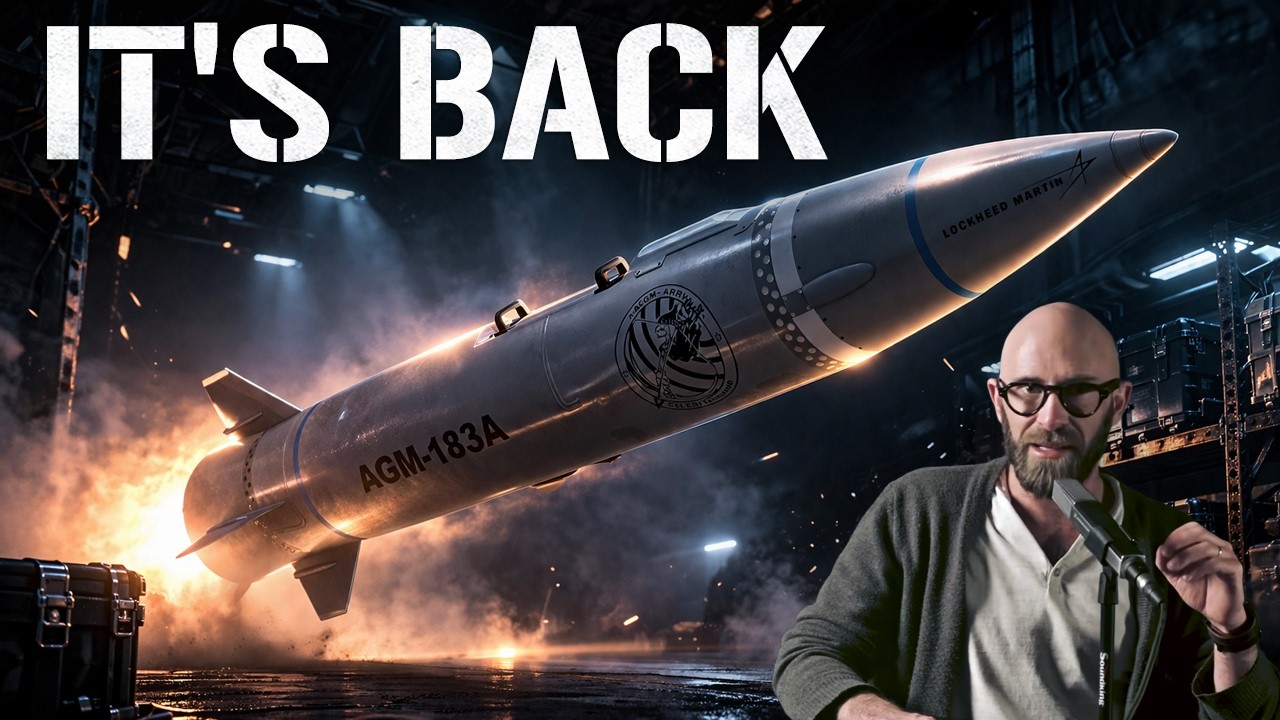 AGM-183A: America's Latest Mach-5 Ballistic Missile
