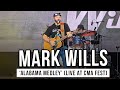 Mark Wills Performs Alabama's 'The Closer You Get' + 'Dixieland Delight' at 2025 CMA Fest (6.8.25)