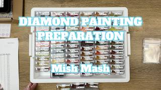 Prepping My Oldest Diamond Painting and Surprise Finds!! | Diamond Painting Preparation