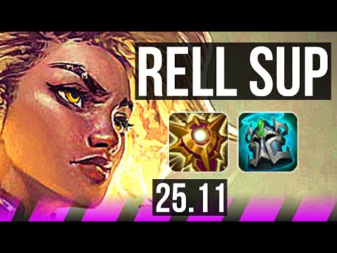 RELL & Ezreal vs LEONA & Kai'Sa (SUP) | EUW Challenger | 25.11