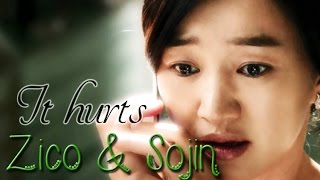 Zico & Sojin - It hurts [Sub esp + Rom + Han]