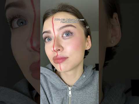 MAKEUP VERÄNDERT EINEN..😂 #makeup #funny