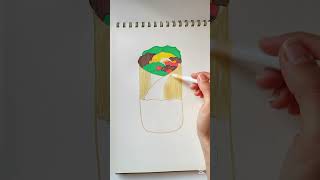 Cute Burrito Drawing for Kids! 🌯✨ | Easy & Fun Step-by-Step Art Tutorial