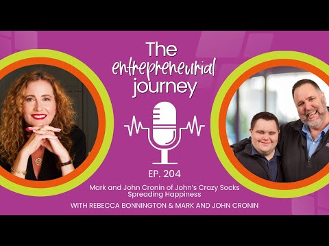 Episode 204: Mark and John of John’s Crazy Socks Spreading Happiness