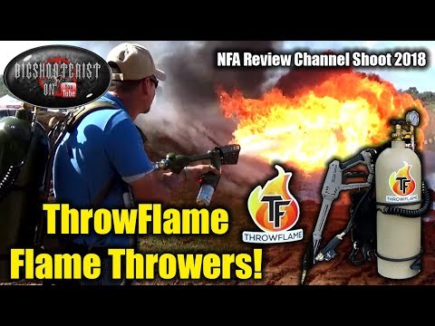 ThrowFlame Flame Thrower Interview and Demonstration