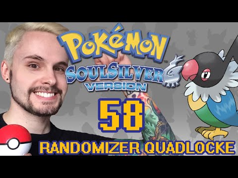 Pokémon SoulSilver Randomizer Quadlocke Part 58 - Time to Brock and Roll!
