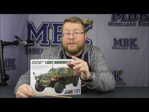 Tamiya JGSDF lengvas šarvuotis 1/35, 35368 video