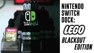 Nintendo Switch Dock LEGO Blackout Edition