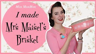 I made the official Mrs Maisel Brisket