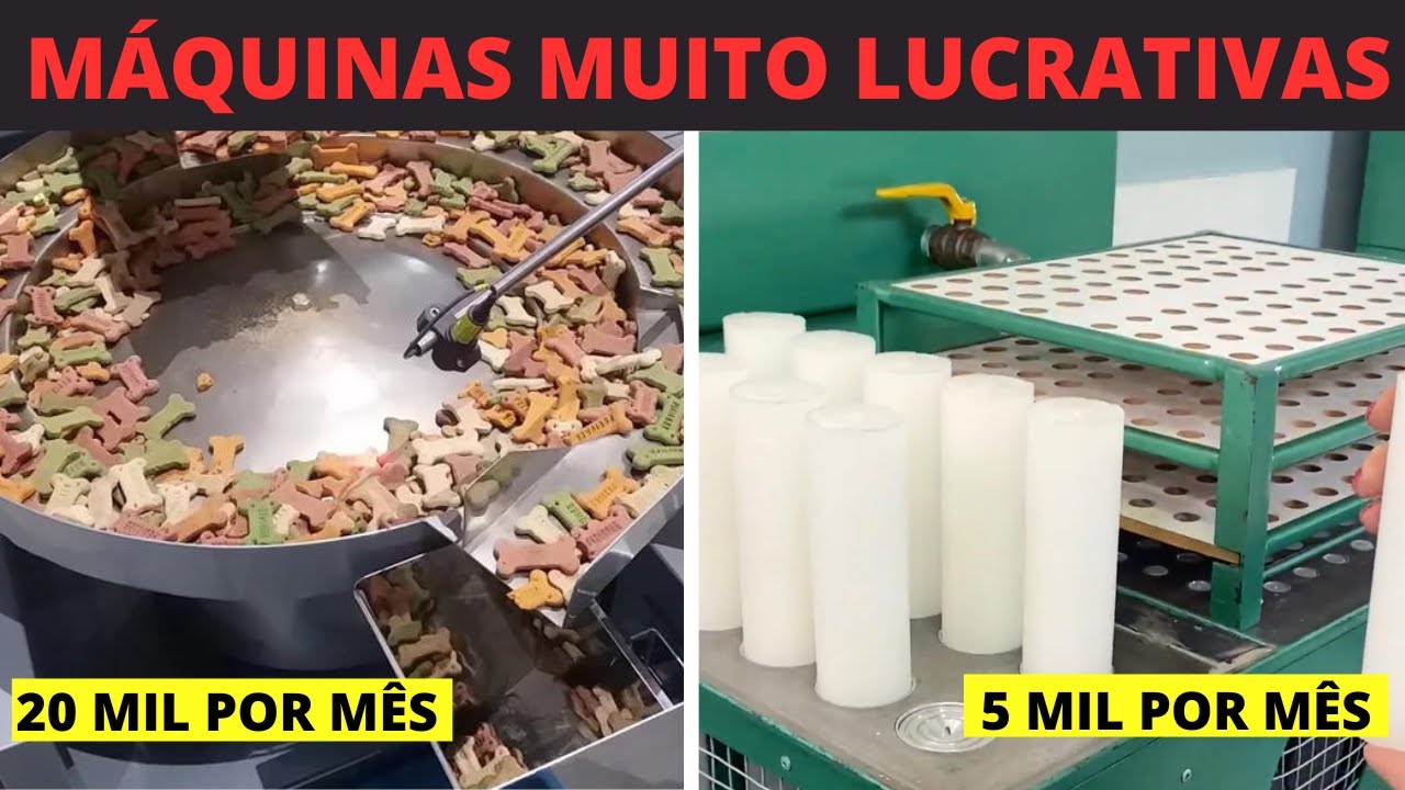 9 MÁQUINAS LUCRATIVAS PARA GANHAR DINHEIRO (SÓ AS MELHORES)