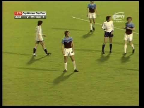 05/05/1976 Cup Winners Cup Final ANDERLECHT v WEST HAM UNITED