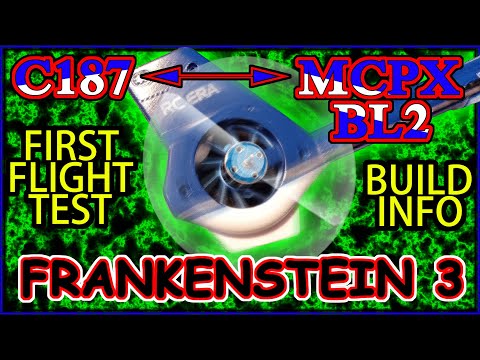 C187 / MCPX BL2 - Maiden Test Flight