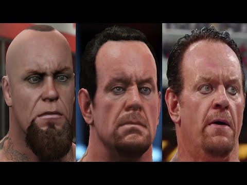 WWE 2K16 Ultimate Comparison: WWE 2K16 vs WWE 2K15 vs Real Life Face Graphics Screenshot Comparison!