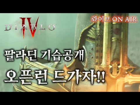 [디아블로4:시즌11] 팔라딘 출시라니?!! 바로 오픈런 드가자ㅏㅏㅏㅏㅏㅏ