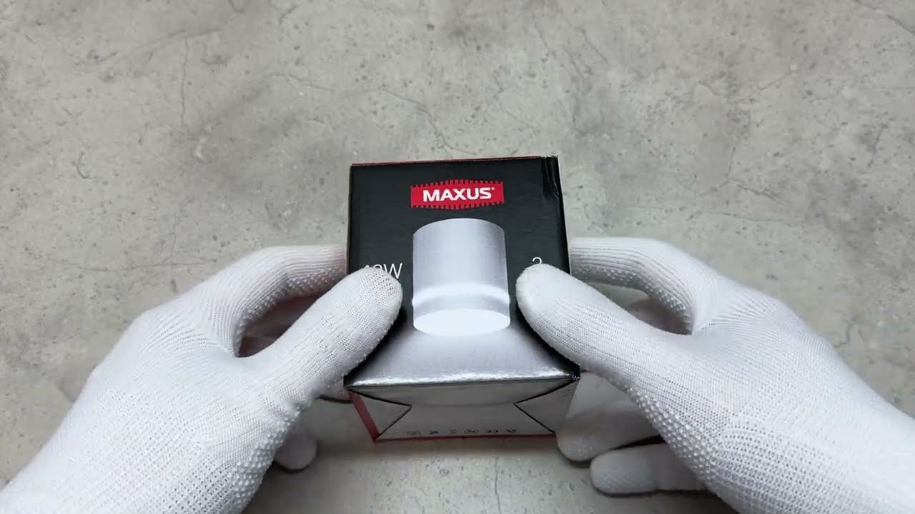 Светильник светодиодный Maxus Surface Downlight 12W 4100K White 1-MSD-1241-WH