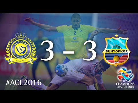 AL NASSR vs BUNYODKOR: AFC Champions League 2016 (Group Stage)
