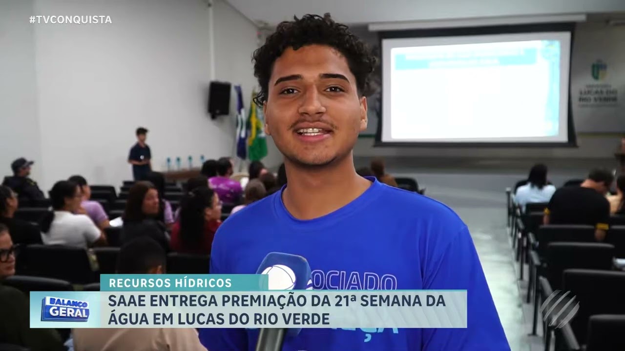 SAAE premia escolas por projetos ambientais na 21ª Semana da Água em Lucas do Rio Verde