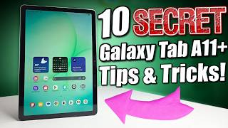 Samsung Galaxy Tab A11+ Tips & Tricks! (Hidden Features)
