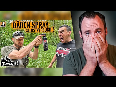 Heftige Schmerzen! Survival Mattin & Fritz testen Bärenspray für 7 vs. Wild Staffel 3| Otto reagiert