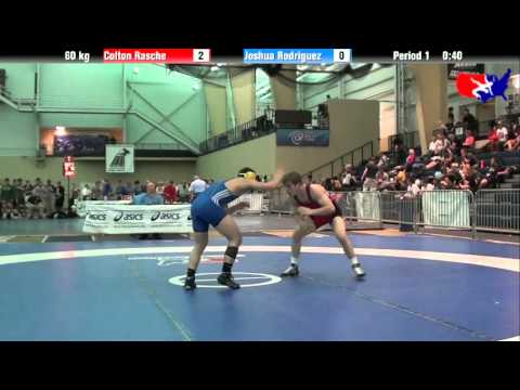 Colton Rasche vs. Joshua Rodriguez at 2013 ASICS University Nationals - FS