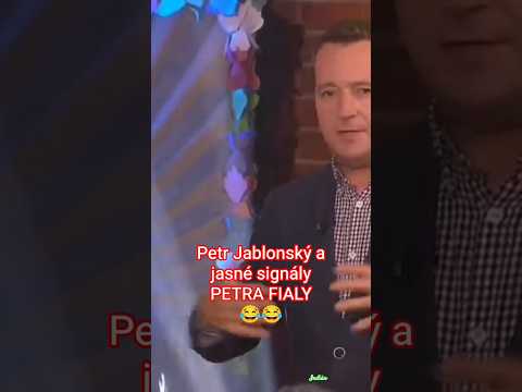 Petr Jablonský a jasné signály Petra Fialy ????????
