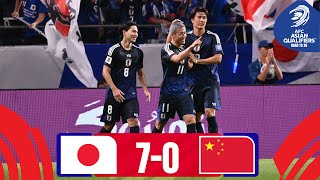 Japan - China PR | Highlights | #AsianQualifiers - Road To 26