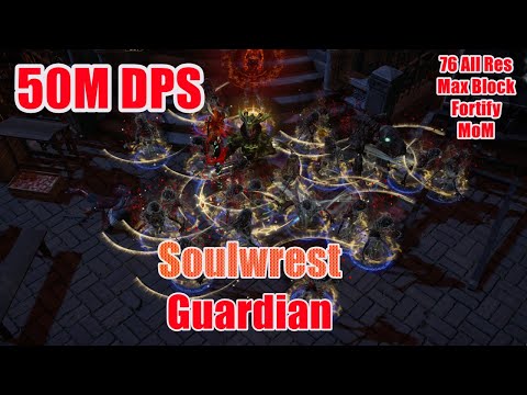 Path Of Exile - 3.14 - 50M+ DPS Soulwrest Guardian
