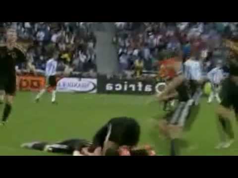 Andenken an die WM 2010 in Südafrika. Deutschland Highlights.