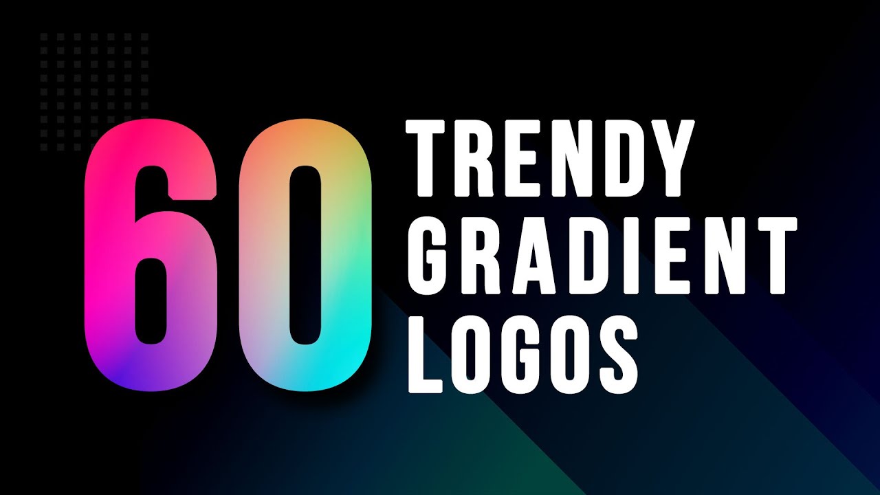 60 Trendy Gradient Color Logos | Cool Gradient Logo Design |  Adobe Creative Cloud