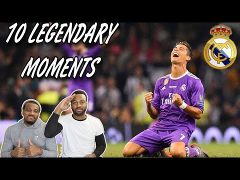 THIS MAN IS A GOAT!! NBA fans react to 10 LEGENDARY Moments by Cristiano Ronaldo
