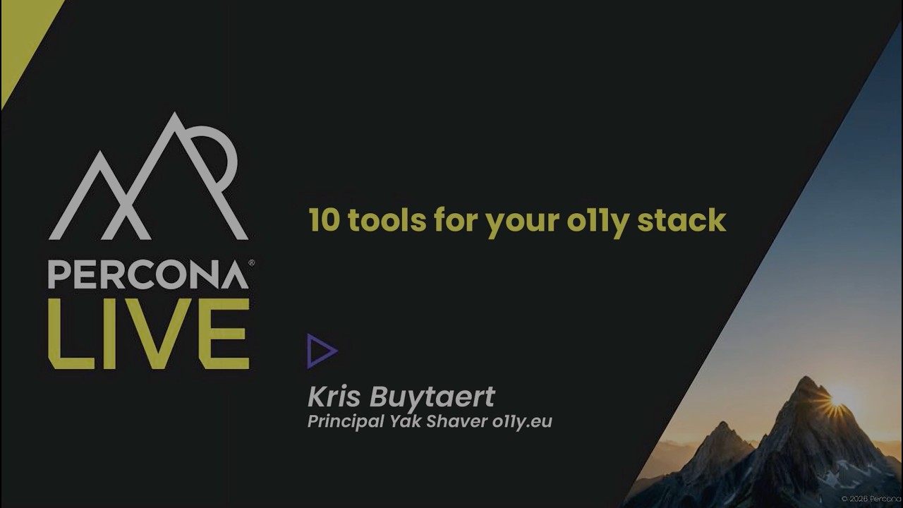 10 tools for your o11y stack