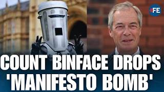 Count Binface Unveils WILD CLACTON MANIFESTO As Nigel Farage Faces His Strangest Election Test
