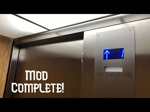 AFTER - Garcia Office Building Brand New ThyssenKrupp Elevator slap on mod